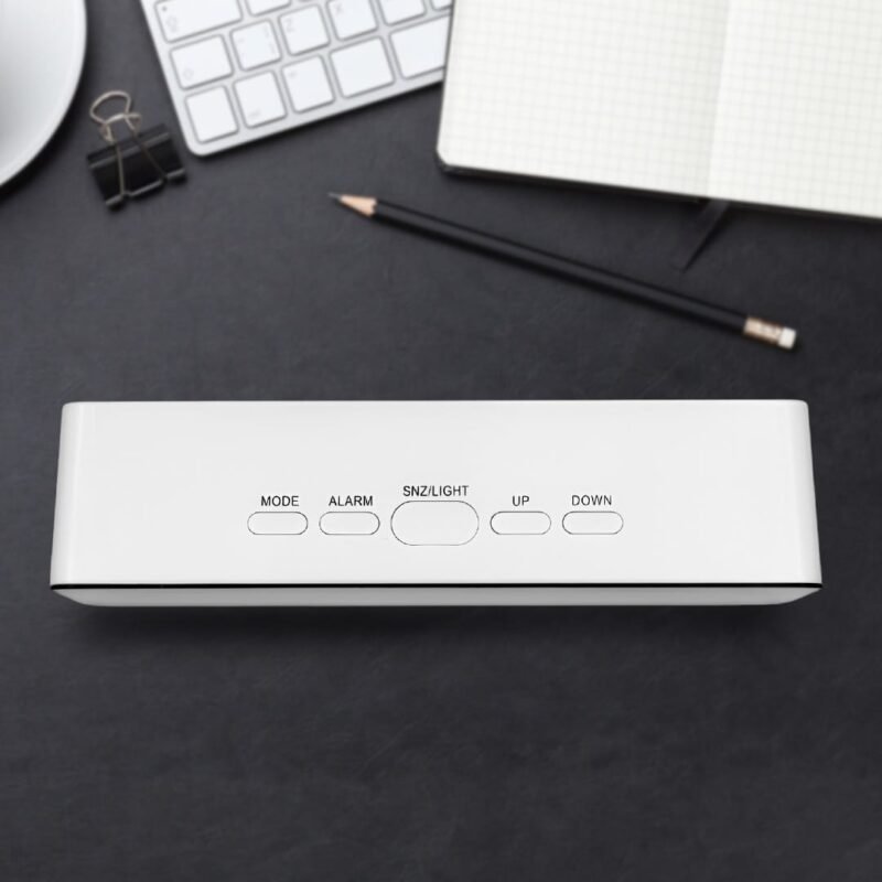 Personalized LED Alarm Clock – A Perfect Blend of Style & Functionality - Image 2