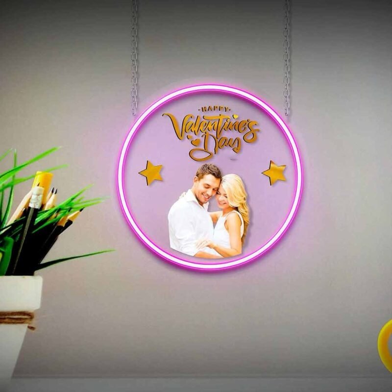 Personalized Neon LED Hanger – Light Up Your Special Moments! - Image 5
